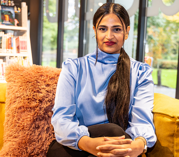 Sandhya is maatje bij WonenPlus