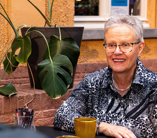 Elly werkt bij Koffie & Aandacht