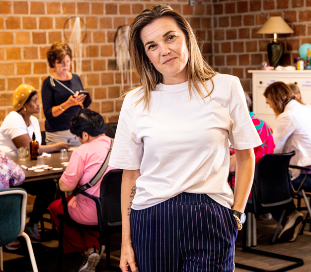 Mariska is coördinator van de Stamtafel Roosendaal